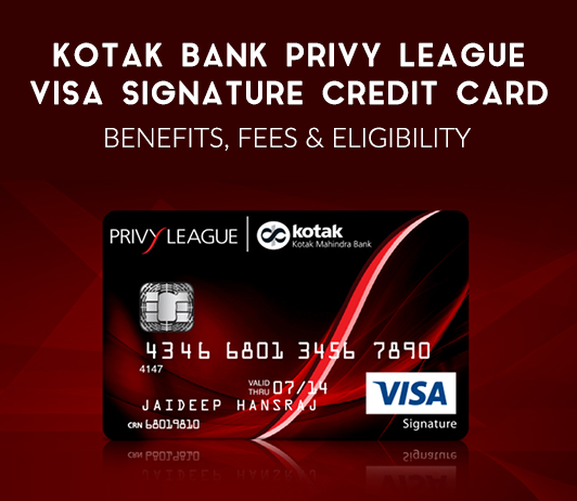 Kotak Privy League Signature Credit Card